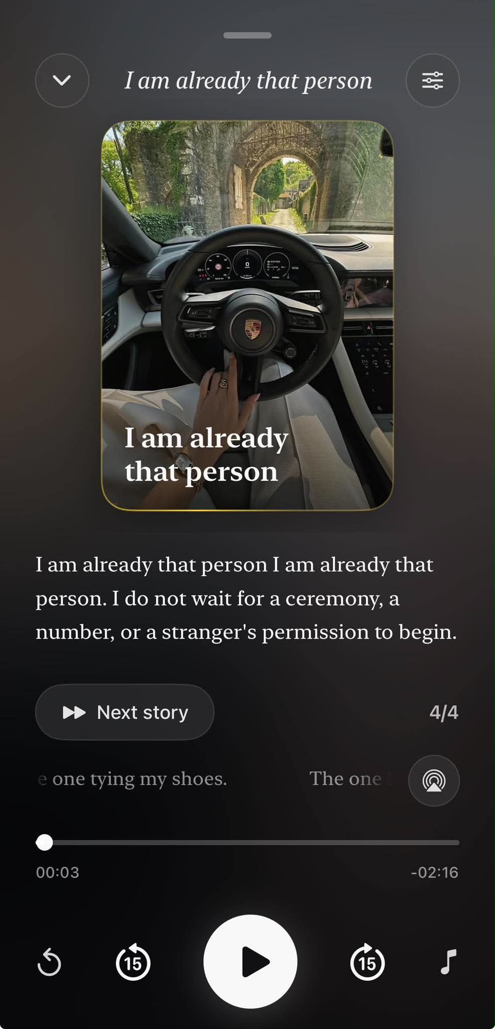 Money comes easily story